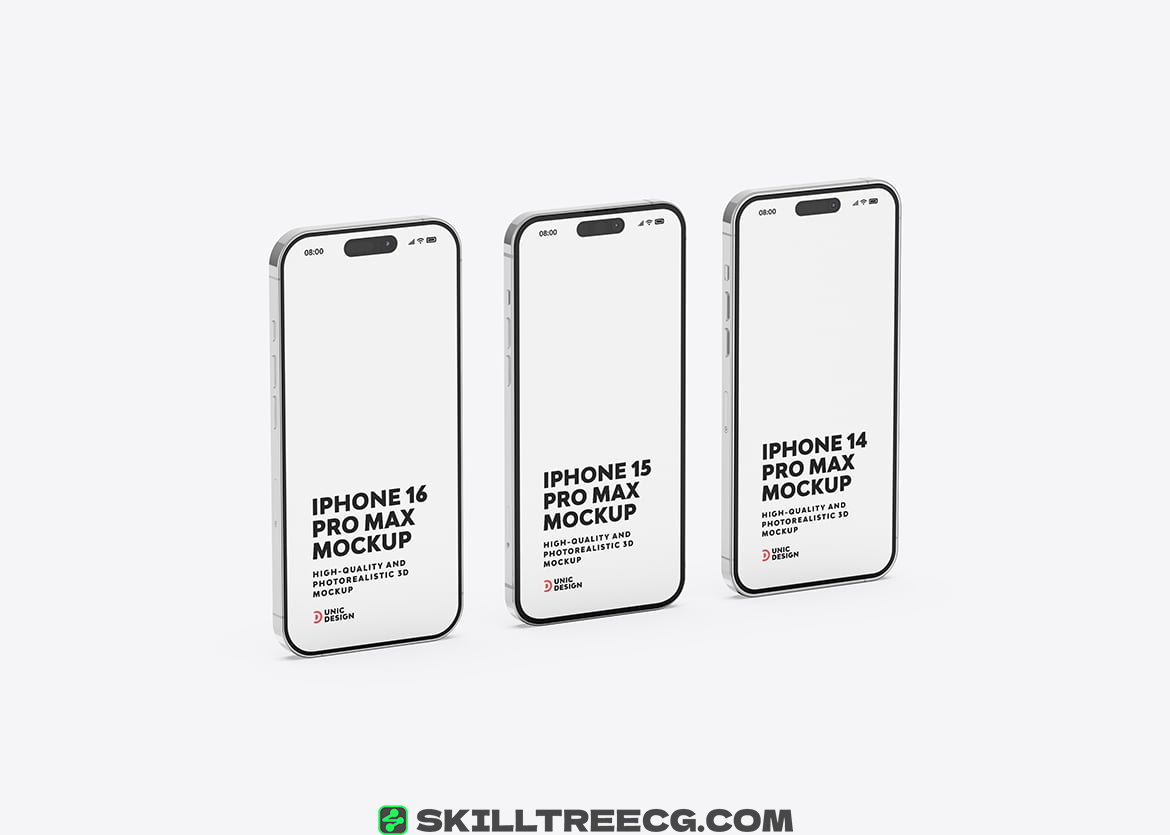 图片[10]-iPhone 14 iPhone 15 iPhone 16 Mockup（723308）-技能树